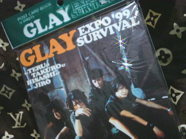 * GLAY EXPO99 postcard book unused records out of production rare . price strike goods 