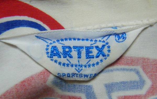 ☆STP総柄☆USA製アメリカ製ARTEXあーテックスビンテージコットンスイングトップカークラブ50s60s70s50年代60年代70年代