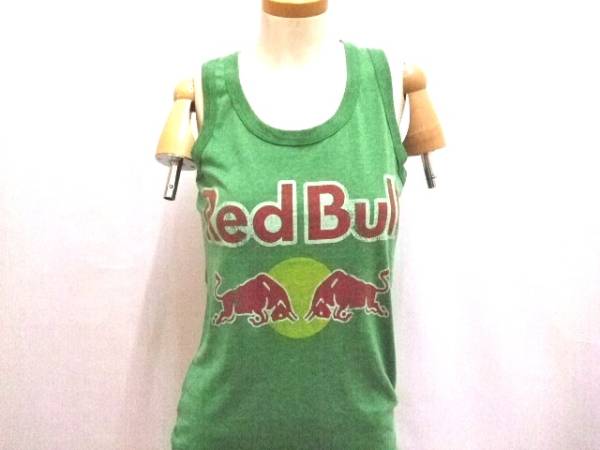 【紅牛/紅牛】USED加工印花TANK TOP GREEN新品 原文:【Red Bull/レッドブル】USED加工プリントTANK TOP GREEN 新品