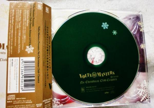 CD VOLTA MASTERS/V.A/NU CHRISTMAS CLUB CLASSICS_画像3