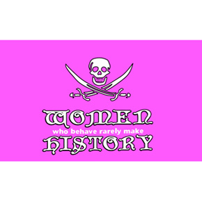 スカル裝飾/スカル雑貨/スカルグッズ/スカルフラッグ/旗/パイレーツフラッグ/Pirate Women