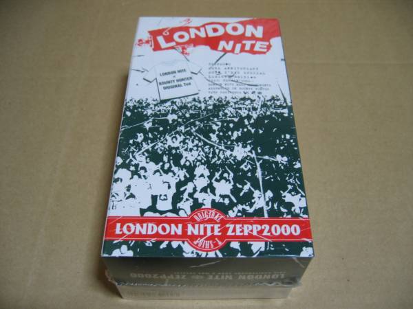 インディーズ LONDON NITE ZEPP200 VHS+T-SHIRTS V2 REC. V2VP-5003-4 100min.