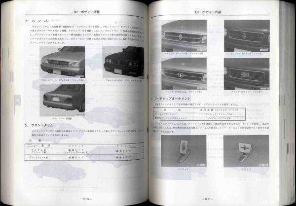 【p0134】91.6 日産セドリック・グロリア新型車解説書(Y32型系)_画像3