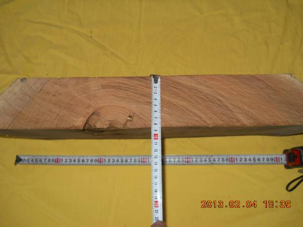 木目がすてきなけやき材　欅　端材　切り端　NO2_画像3