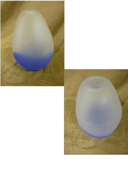  maru ti flower base Ⅶ inspection flower vase vase glass handicraft work of art interior small articles 