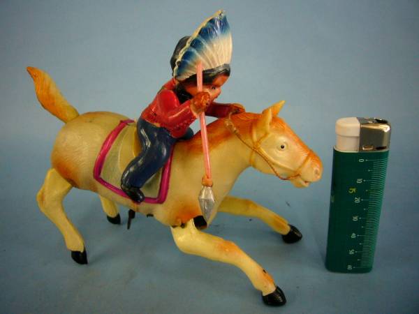 Yahoo!オークション - 古い 槍持ちインディアン 乗馬 セルロイド Yahoo!オークション - 古い 槍持ちインディアン 乗馬 セルロイド