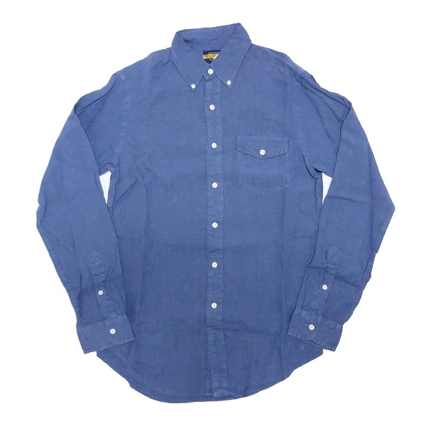 送料無料 新品 RUGBY L/S SHIRT ラグビー ラルフローレン 長袖 シャツ ネイビー リネン POLO RALPH LAUREN Ｓ ポロ RL 正規品 041