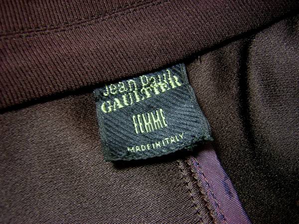 Jean Paul GAULTIER Jean paul (pole) * Gaultier FEMME Italy made side ...