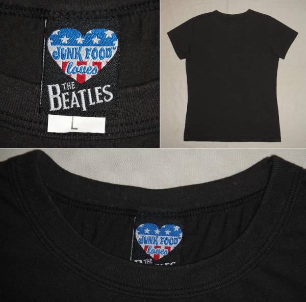 JUNK FOOD ジャンクフード BEATLES Tシャツ L ビートルズ ABBEY ROAD_画像3