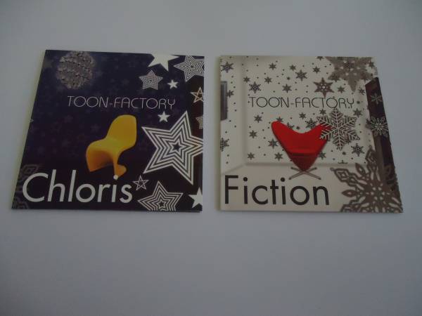 送料無料★TOON-FACTORY/Fiction/Chloris 初回紙ジャケットCD2枚セットの画像1