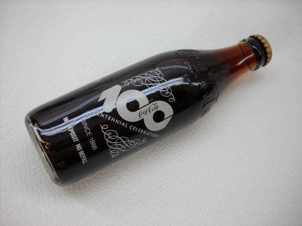 1986年 コカ・コーラ 100周年 記念ボトル