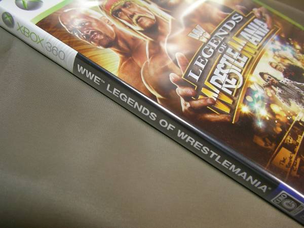 新品　Xbox360　WWE レジェンズ オブ レッスルマニア_画像3