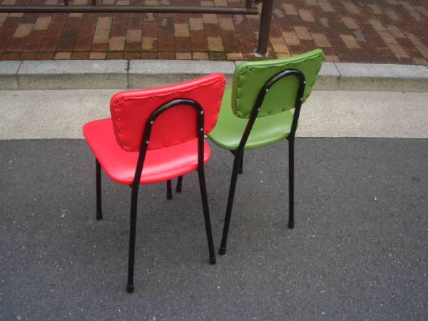  meal . chair Showa Retro . meal shop ramen shop chair - meal . chair assembly type..