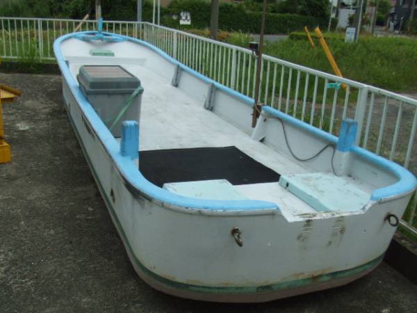 62500円 和船、船体のみ、船検満了の中古 - 30馬力~ 62500円 和船、船体のみ、船検満了の中古 - 30馬力~