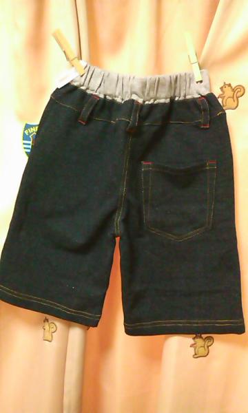 новый товар * приятный .. Denim способ шорты 110 цвет ремень петля 