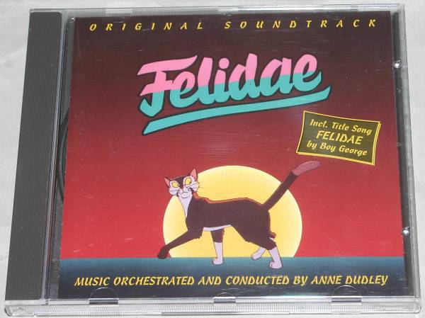 サントラ Felidae アン ダッドリー Anne Dudley ドイツ盤CD ボーイジョージ Boy George_画像1