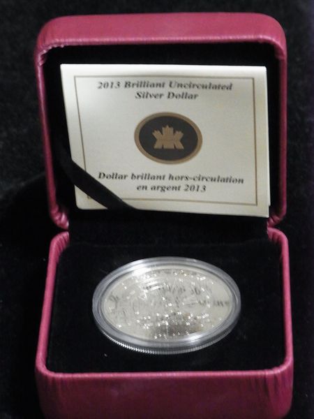 ★カナダ　北極探検100周年記念　1ドル銀貨　2013年発行★#1440_画像3