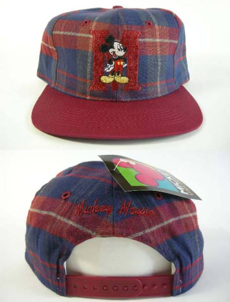 ミッキーマウス 90s VINTAGE デッドストック ヴィンテージ スナップバック キャップ SNAPBACK CAP ディズニー MICKEY MOUSE アメコミ