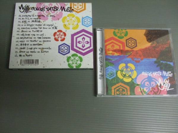 山嵐/COLORS WATER MUSIC★外ケース付CD_画像2