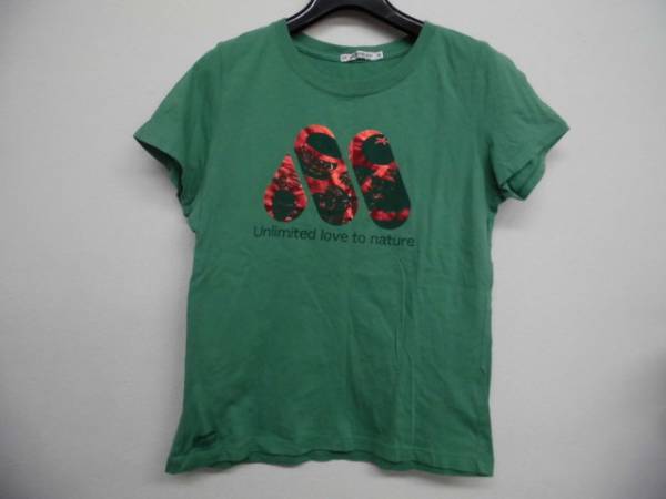 ☆ユニクロ/UT　半袖 Tシャツ　 グリーン系　サイズ;XL　_画像1