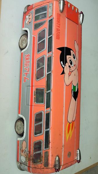  Astro Boy жестяная пластина 54cm большой автобус .teka распродажа 