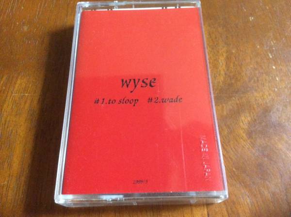 即決☆wyse デモテープ『wade』1000本限定☆SOPHIA,Waive_画像3