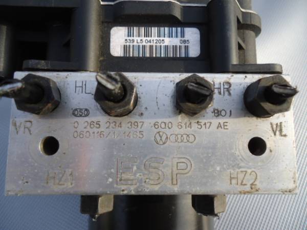 *VW Polo 9N 9NBKY ABS actuator ESP unit *