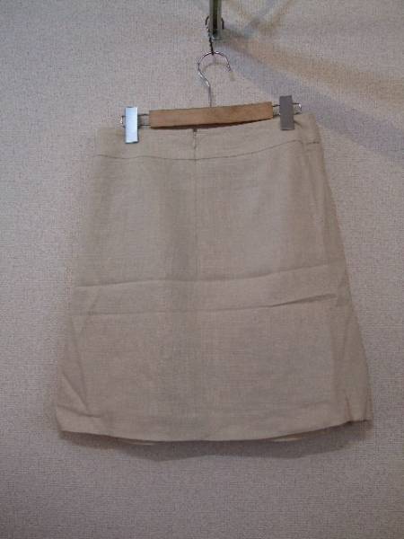 pour la frime beige pcs shape knees height skirt (USED)21613