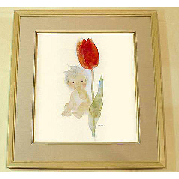  new goods ....... tulip . baby picture child drawing 