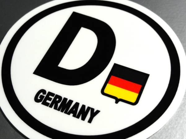 Z0E* vehicle ID/ Germany country identification sticker * seal _ EU