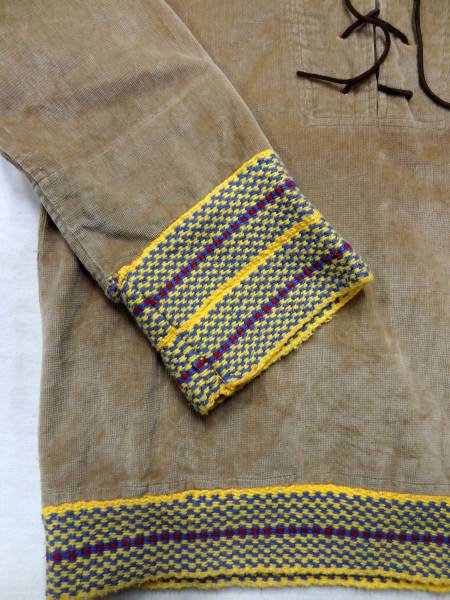  Vintage редкий 60S 70Shipi- этнический раса фольклор велюр ручная работа вышивка отделка гонки выше тянуть over жакет 