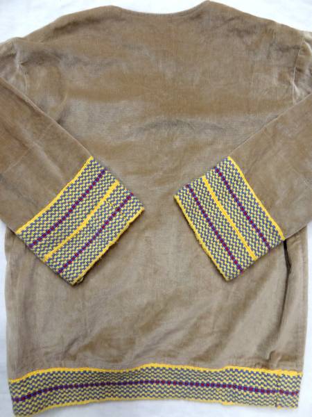  Vintage редкий 60S 70Shipi- этнический раса фольклор велюр ручная работа вышивка отделка гонки выше тянуть over жакет 