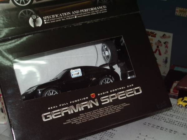 ◆◆激渋！◆ラジコンカー『ＲＣジャーマン・スピード』◆未走行◆非売【boxman_77】