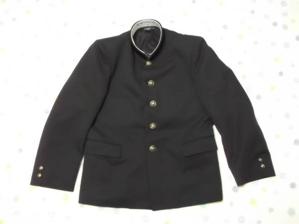 新品　ブランド　富士ヨット　学生服（上のみ）　150A　黒_画像1