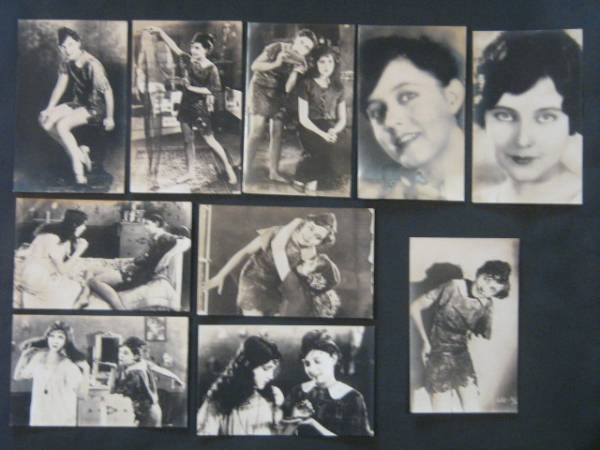 ベティ.ブロンスン 「ピーターパン」 映画写真 ポストカード　10枚 1920年代_画像1