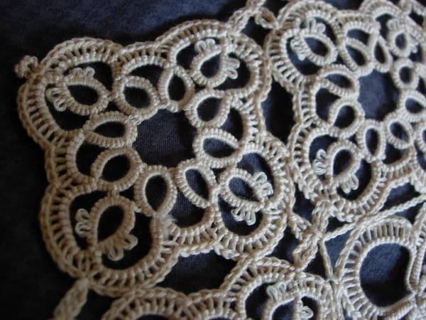 タティングレース ハンドメイド ベットカバー ソファーカバー タティングレース ハンドメイド ベットカバー ソファーカバー