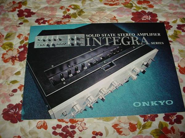 即決！ONKYO　アンプ　INTEGRA　シリーズのカタログ