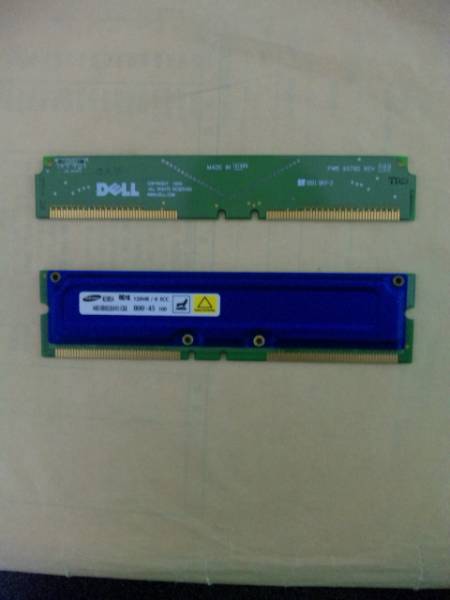 B003:DELL original memory RIMM 128M