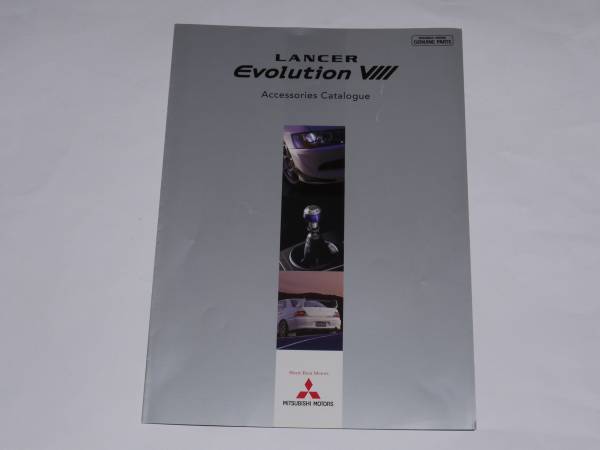  postage 0 jpy #2003 Lancer Evolution Ⅷ accessory catalog #
