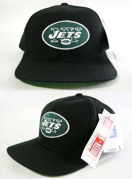 NEW YORK JETS ニューヨーク ジェッツ 90s VINTAGE デッドストック ヴィンテージ スナップバック キャップ SNAPBACK CAP_画像1