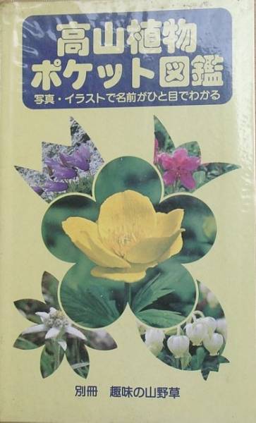 ★★高山植物ポケット図鑑 別冊・趣味の山野草 月刊さつき研究社_画像1