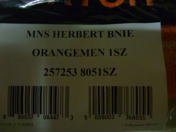 2012 BURTON MNS HERBERT BNIE Orange 1sz_画像2