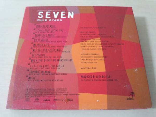 綾戸智恵CD「SEVENセブン」女性ジャズシンガー●_画像2