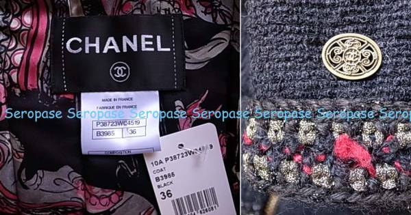 ★１０Ａシャネル CHANELParis-Shanghai 里地も豪華なコート３６