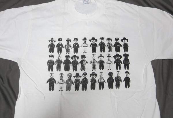 激レア 80-90年代製 バディ・リーTシャツ USA製 限定BUDDY Lee人形ビンテージ白ティーシャツT-SHIRTSホワイト未使用デッドストック_画像1