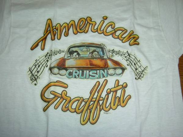幻級映画73年American Graffity Tシャツ アメリカン グラフィティ_画像2