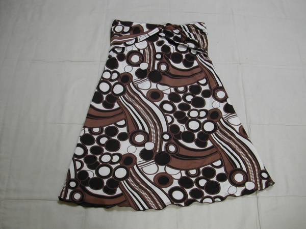 # new goods :M-Ⅱ light brown group tube top dress DmZ02