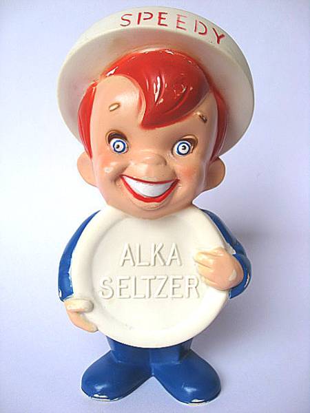 超レア！1970'ｓ ALKA SELTZER アルカセルツァー ビンテージ ソフビ
