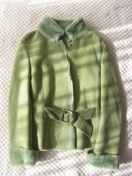 即決/170/VALENTINO ヴァレンチノローマ最高級ムートンブルゾン40サイズ /170の画像2