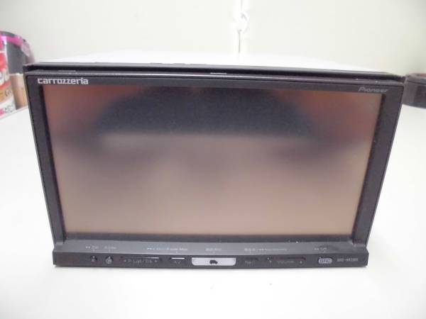 ?F0431　AVIC-HRZ900　2DIN　HDD楽ナビ　フルセグ　中古品?